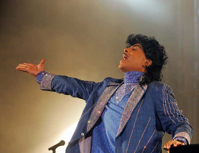 Image for article titled RIP Little Richard, Thanks for the Glam, the Rock 'n' Roll, and the Magic School Bus Theme Song