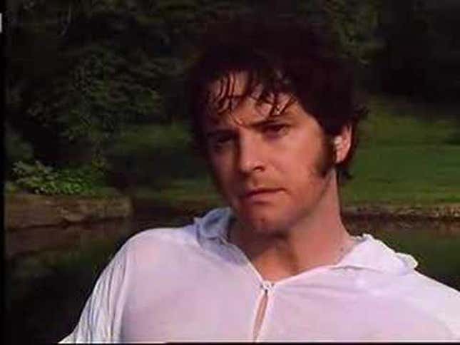 This Summer You Can Visit Mr. Darcy's Translucent Shirt