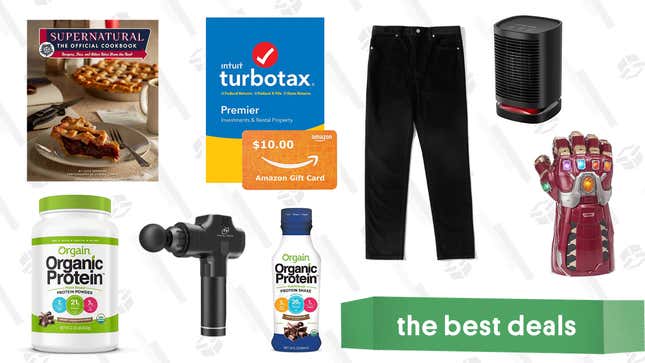 Image for article titled Saturday&#39;s Best Deals: Everlane&#39;s Choose What You Pay Sale, TurboTax, Protein Powder, and More