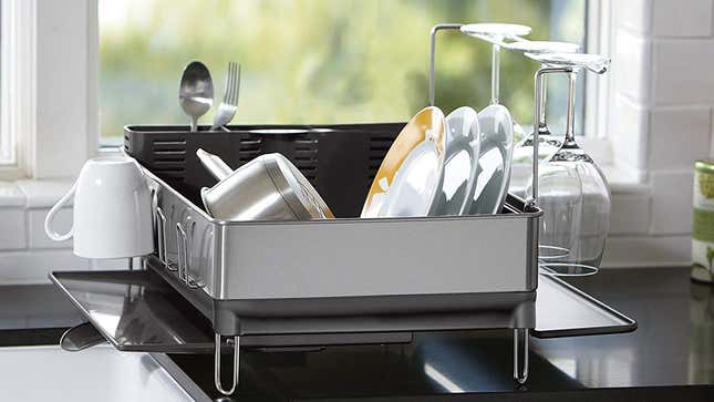 Image for article titled What&#39;s the Best Dish Drying Rack?