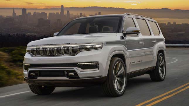 Image for article titled Here's How The New Jeep Grand Wagoneer Would Look With Wood Trim