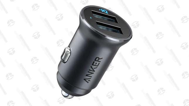 Anker PowerDrive 2 Alloy | $8 | Amazon | Promo Code ANKERD27