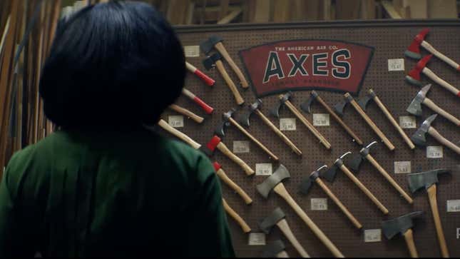 That... that’s a lot of axes.