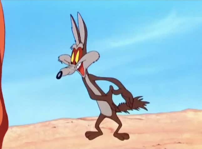 Image for article titled How Wile E. Coyote Explains The World