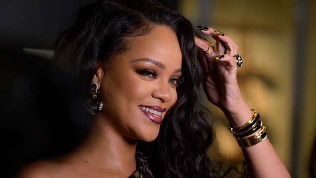 Rihanna attends the launch of her first visual autobiography, “Rihanna” at Guggenheim Museum on October 11, 2019 in New York City.