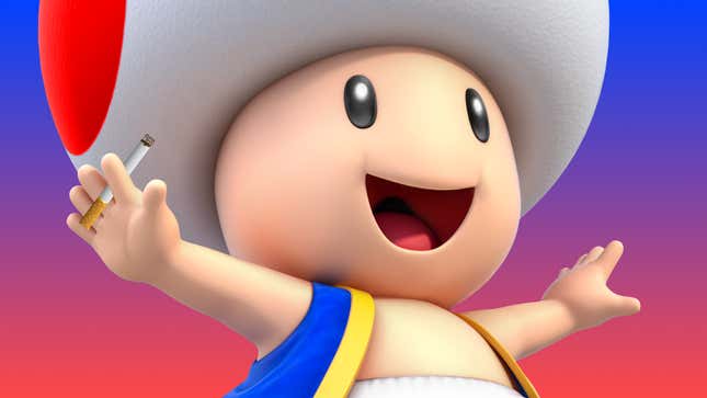 Smoking Toad, <i>F-Zero</i> Beavis, And Other Weird Nintendo Gigaleak Finds