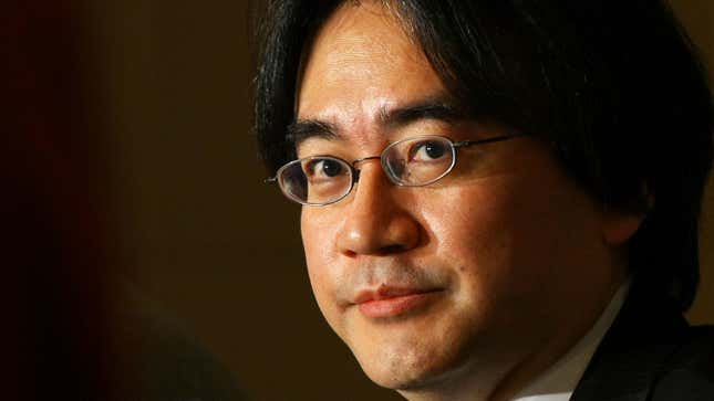 Satoru Iwata in 2009. Photo by Junko Kimura/Getty Images
