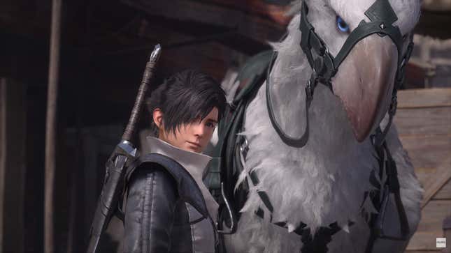 It is a truth universally acknowledged, that a game in possession of a twink, must be in want of a sword...and a chocobo.