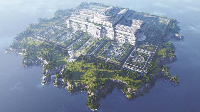 The Uncensored Library in Minecraft