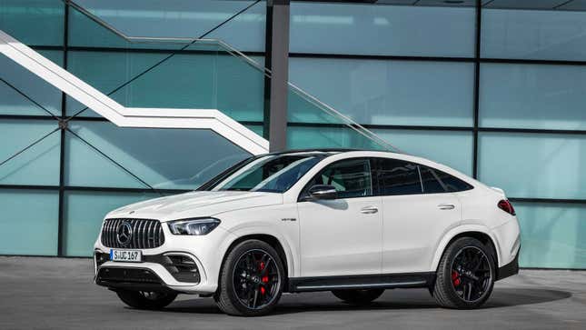 Image for article titled The 603-HP 2021 Mercedes-AMG GLE 63 S Coupe Makes Fast Look Bloated