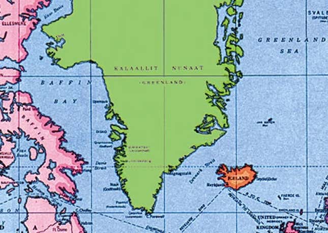 Image for article titled Greenland Thinks It Looks Fat In Mercator Projection