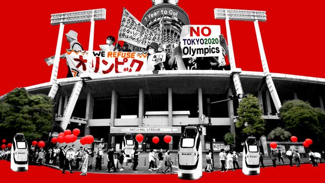 Image for article titled The Olympics Are Coming To Tokyo, And So Is The Movement To Kill The Games Forever