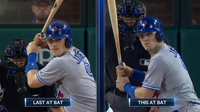 Image for article titled Blue Jays&#39; Danny Jansen Sacrificed His Mustache Mid-Game For An RBI Single