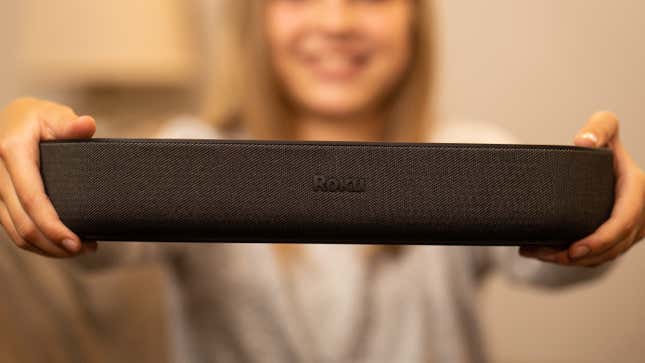 Image for article titled Roku&#39;s New Brick-Sized Soundbar Is a Nifty 2-in-1 Streaming Box