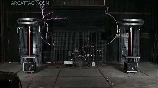 It's <i>Animal Crossing</i> Music Played On Tesla Coils