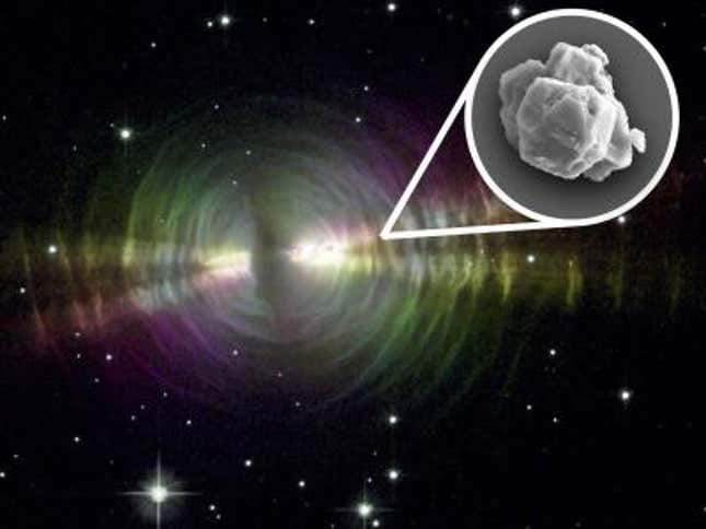 Imagen para el artículo titulado Descubren el material sólido más antiguo encontrado en la Tierra, y es anterior al Sistema Solar