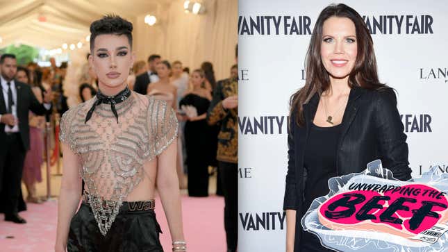 Image for article titled James Charles and Tati Westbrook Are Having Big Beauty Beef