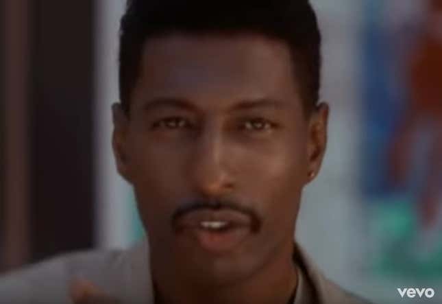 Melvin Edmonds in After 7's “Can’t Stop” video.
