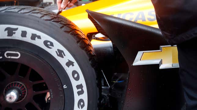Image for article titled IndyCar&#39;s Firestone Tires Made It Into An Episode Of NOVA