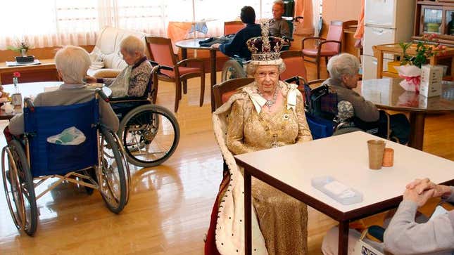 Image for article titled British Royal Family Places Queen Elizabeth In Nursing Home