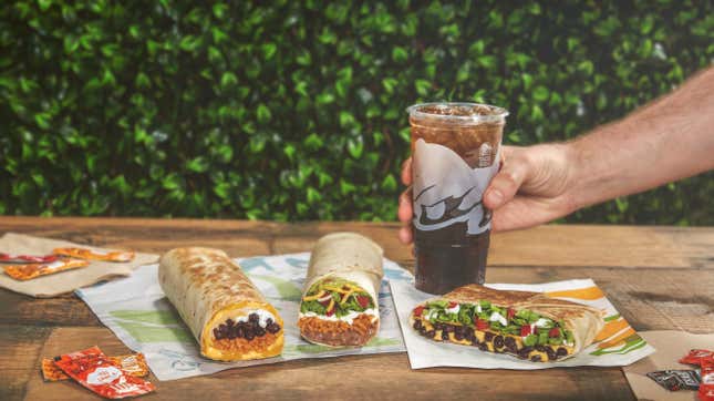 Image for article titled Here’s what’s on Taco Bell’s new vegetarian menu