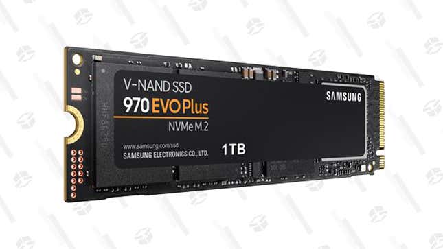 Samsung 1TB 970 EVO Plus NVMe M.2 SSD | $150 | Adorama