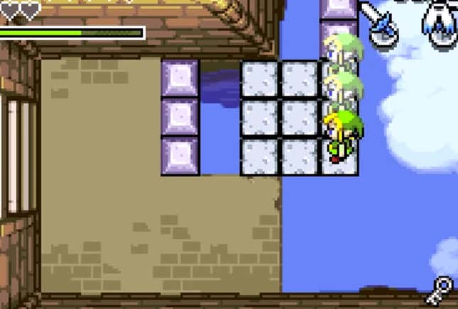 Image for article titled The Brilliant Use of Verticality in Minish Cap’s Palace of Winds