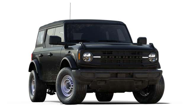 Image for article titled 2021 Ford Bronco Trim Levels And Option Packages Explained