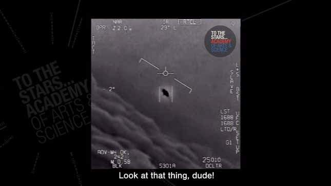 Image for article titled Navy Says Yes, Those ‘Unidentified Aerial Phenomena’ Videos Are Real