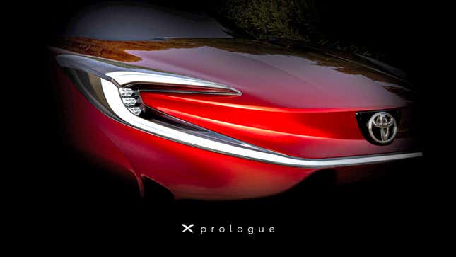 Image for article titled The Toyota X Prologue Teases A New Era Long Overdue
