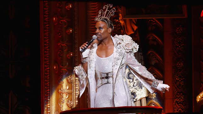 Billy Porter performs on the runway for The Blonds x Moulin Rouge! The Musical during New York Fashion Week: The Shows on September 09, 2019 in New York City. 