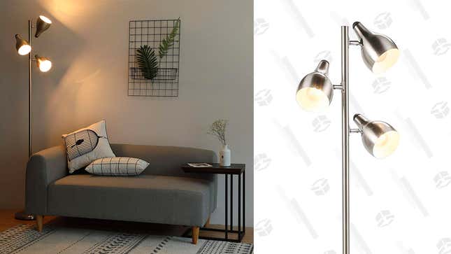 CO-Z 3 Lights Tree Floor Lamp | $53 | Clip the coupon and use the code 62VNTV4R at checkout