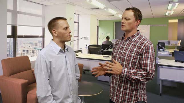 Image for article titled Man Deftly Downplays His Neighborhood To Coworker Thinking Of Moving There