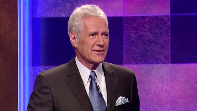 Image for article titled ‘Let’s See You Answer These’ Snickers Alex Trebek As He Unveils Invasive Categories About James Holzhauer’s Personal Life