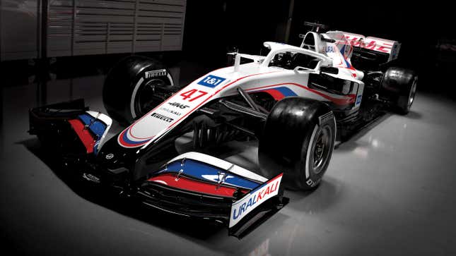 Image for article titled World Anti-Doping Agency Is Skeptical Of Haas&#39; It&#39;s-Not-A-Russian-Flag Livery