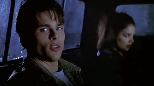 Long before he played a robot in Westworld, James Marsden fought against becoming a different kind of robot in Disturbing Behavior.