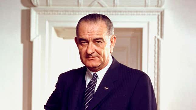 Image for article titled Lyndon Johnson Pulls Ahead In Poll Of Nation&#39;s Alzheimer&#39;s Patients
