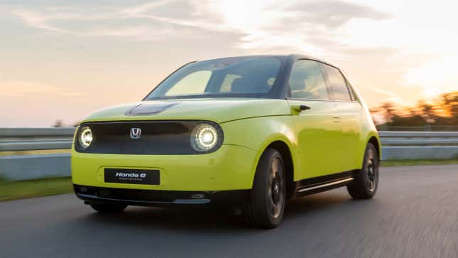 Image for article titled The Honda E Is the Electric Car I&#39;ve Been Waiting For