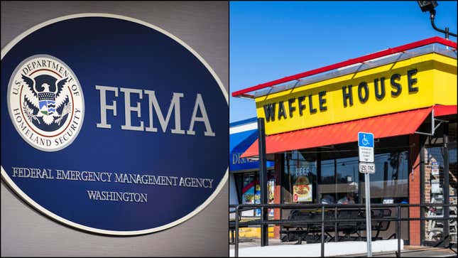 Image for article titled The Waffle House Index is currently red—what does that mean?