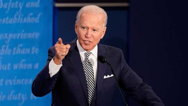 Image for article titled Miffed Biden Warns Trump’s Undignified Behavior Could Cost Him Cabinet Post