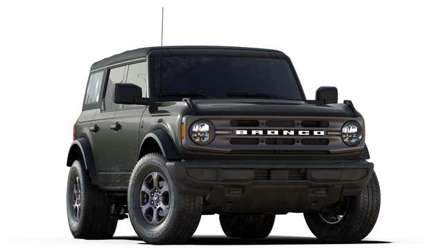 Image for article titled 2021 Ford Bronco Trim Levels And Option Packages Explained