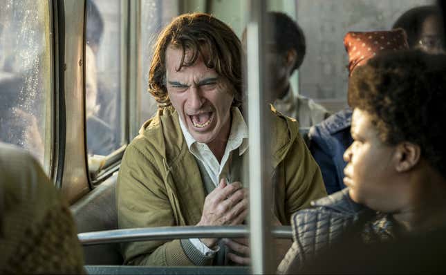 The confused laugh in Joker is chilling.