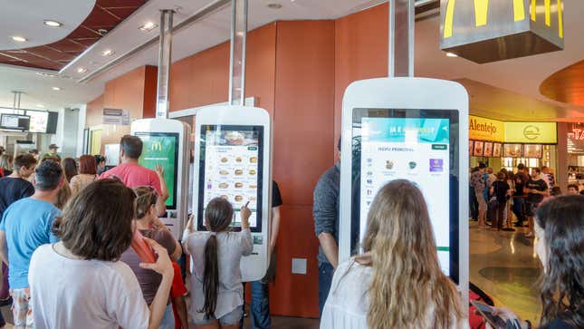 Image for article titled Australians trick dumb McDonald’s kiosk into giving them free burgers