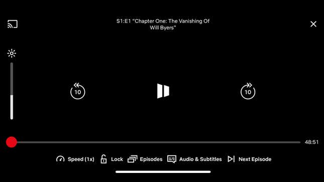 Image for article titled Netflix May Be Introducing an Audio-Only Mode for Listening to Shows with the Screen Off