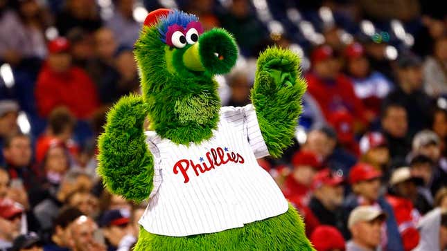 Image for article titled Phillie Phanatic Inducted Into Italian American Sports Hall Of Fame