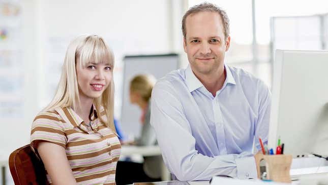 Image for article titled Local Company Introduces New Take Your Daughter’s Friend To Work Day
