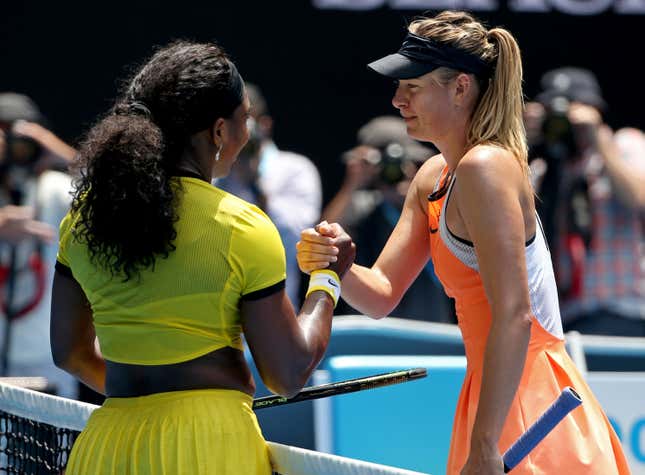 Image for article titled Serena Williams And Maria Sharapova Will Toss The Beef Back On The Grill At The U.S. Open