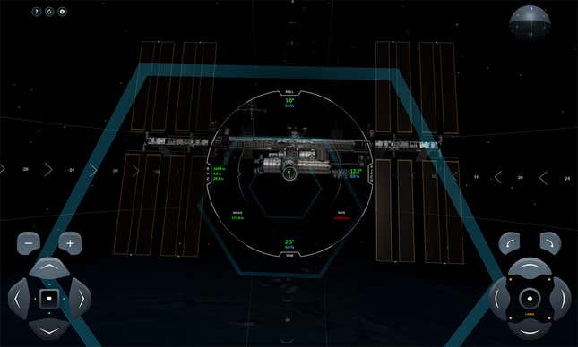 Imagen para el artículo titulado SpaceX ha creado un simulador de acoplamiento de cápsulas con la ISS, y es más difícil de lo que parece