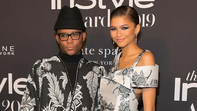 Law Roach and Zendaya attend the Fifth Annual InStyle Awards with FIJI Water on October 21, 2019 in Los Angeles, California.