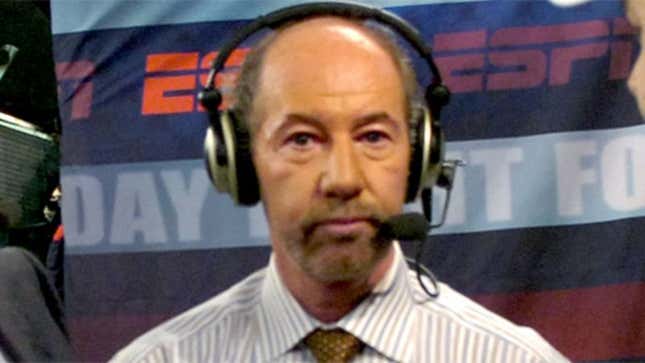 Image for article titled Tony Kornheiser Not About To Let Football Game Interrupt Tennis Anecdote